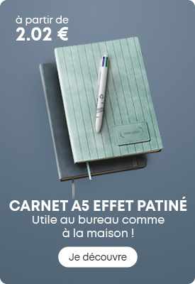 Carnet effet patiné