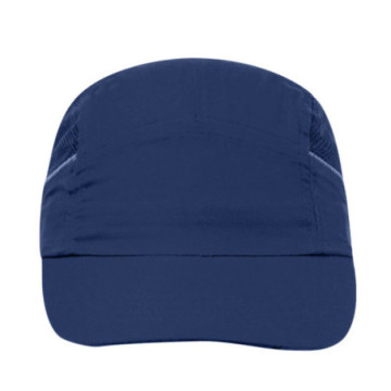Casquette microfibre avec bandes réfléchissantes