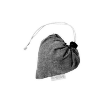 Sac pliable en coton recyclé 120 g/m2