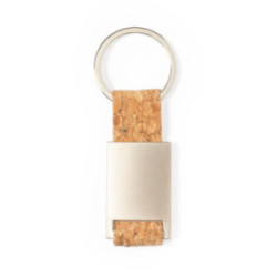 Porte-clés liège et métal