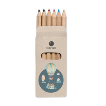 Crayons de couleur en bois