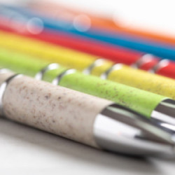 Stylo en fibre de blé et ABS
