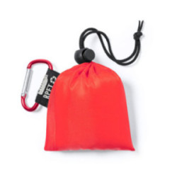 Poncho de pluie dans pochette en rPET