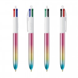 Stylo bille Bic® 4 couleurs Gradient