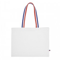 Sac en coton anses tricolores 180 g/m²