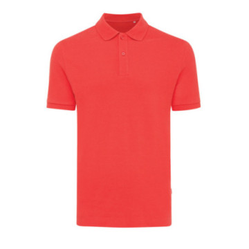 Polo mixte en coton bio et coton recyclé Iqoniq®