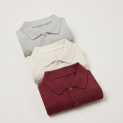 Polo mixte en coton bio et coton recyclé Iqoniq®