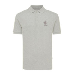 Polo mixte en coton bio et coton recyclé Iqoniq®