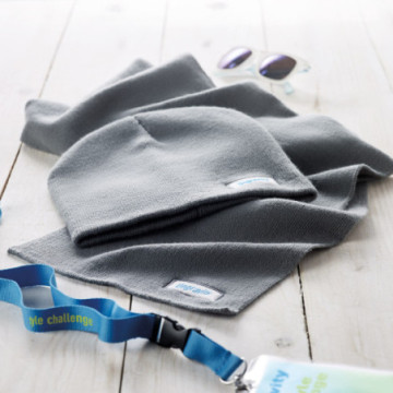 Tour de cou 2 cm avec boucle détachable et clip de sécurité