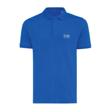 Polo mixte en coton bio et coton recyclé Iqoniq®