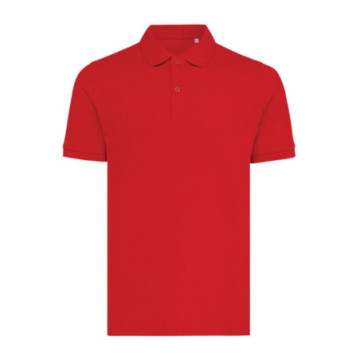 Polo mixte en coton bio et coton recyclé Iqoniq®