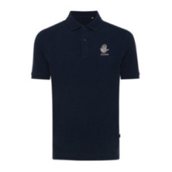 Polo mixte en coton bio et coton recyclé Iqoniq®