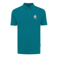 Polo mixte en coton bio et coton recyclé Iqoniq®