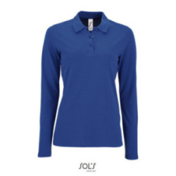 Polo femme manches longues Sol's® Perfect couleur