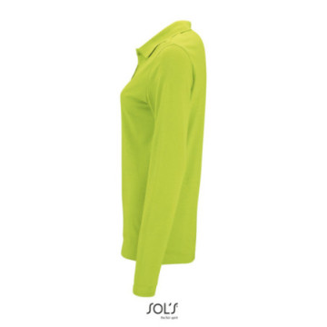 Polo femme manches longues Sol's® Perfect couleur