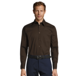 Chemise homme manches longues Sol's® Brighton