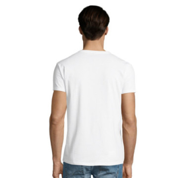 Tee-shirt homme Sol's® Impérial col V blanc