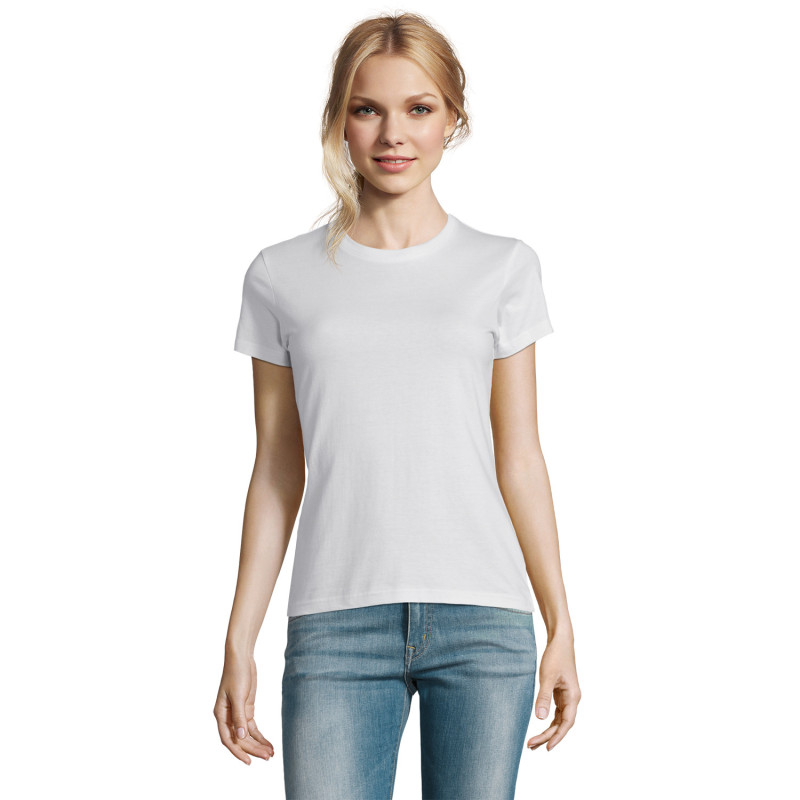 Tee-shirt femme Sol's® Impérial blanc