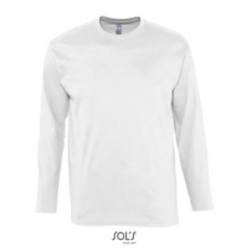 Tee-shirt homme manches longues Sol's® Monarch blanc