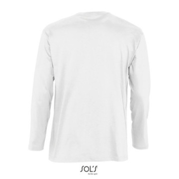 Tee-shirt homme manches longues Sol's® Monarch blanc