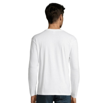 Tee-shirt homme manches longues Sol's® Monarch blanc