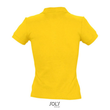 Polo femme Sol's® People couleur