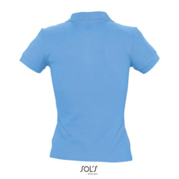 Polo femme Sol's® People couleur