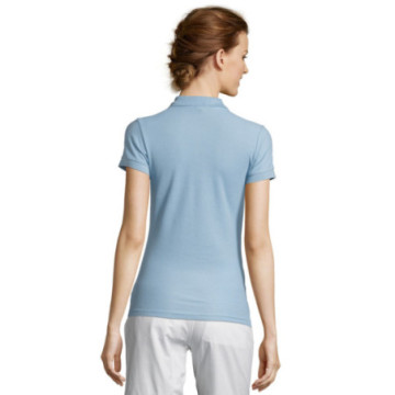 Polo femme Sol's® People couleur
