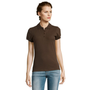 Polo femme Sol's® People couleur