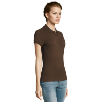 Polo femme Sol's® People couleur