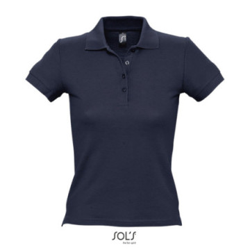 Polo femme Sol's® People couleur