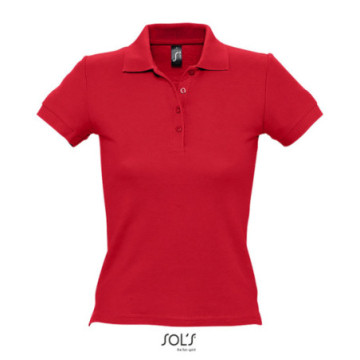 Polo femme Sol's® People couleur