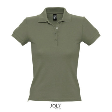 Polo femme Sol's® People couleur