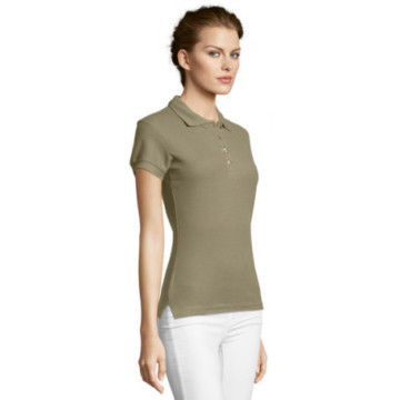 Polo femme Sol's® People couleur