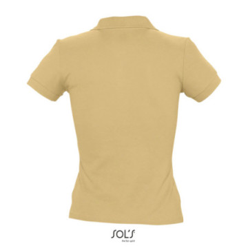 Polo femme Sol's® People couleur