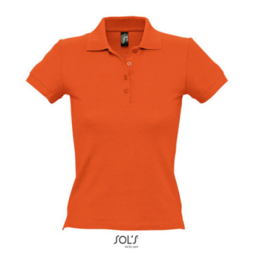 Polo femme Sol's® People couleur