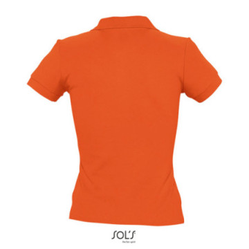 Polo femme Sol's® People couleur