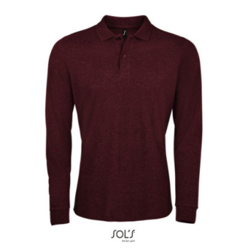 Polo homme manches longues Sol's® Perfect couleur