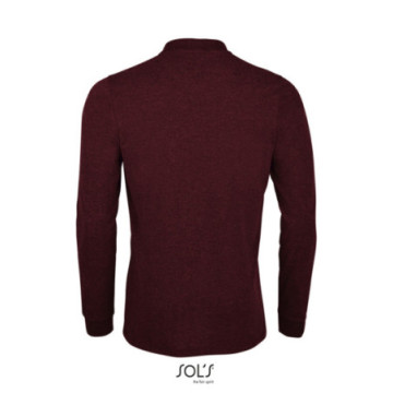 Polo homme manches longues Sol's® Perfect couleur