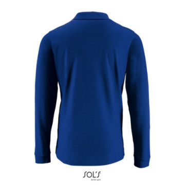 Polo homme manches longues Sol's® Perfect couleur