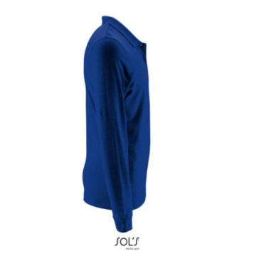 Polo homme manches longues Sol's® Perfect couleur