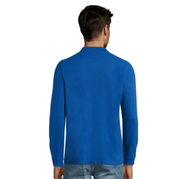 Polo homme manches longues Sol's® Perfect couleur
