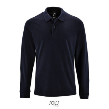 Polo homme manches longues Sol's® Perfect couleur