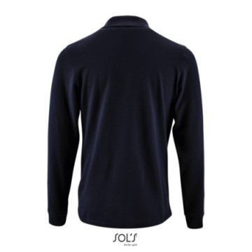 Polo homme manches longues Sol's® Perfect couleur