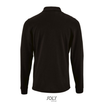 Polo homme manches longues Sol's® Perfect couleur