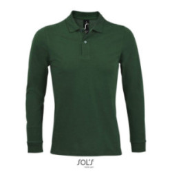 Polo homme manches longues Sol's® Perfect couleur