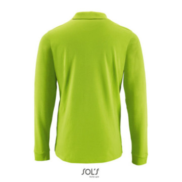 Polo homme manches longues Sol's® Perfect couleur