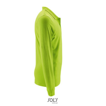 Polo homme manches longues Sol's® Perfect couleur