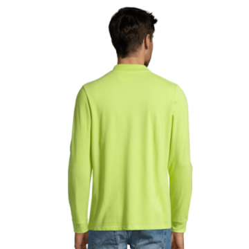 Polo homme manches longues Sol's® Perfect couleur