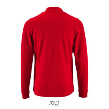 Polo homme manches longues Sol's® Perfect couleur